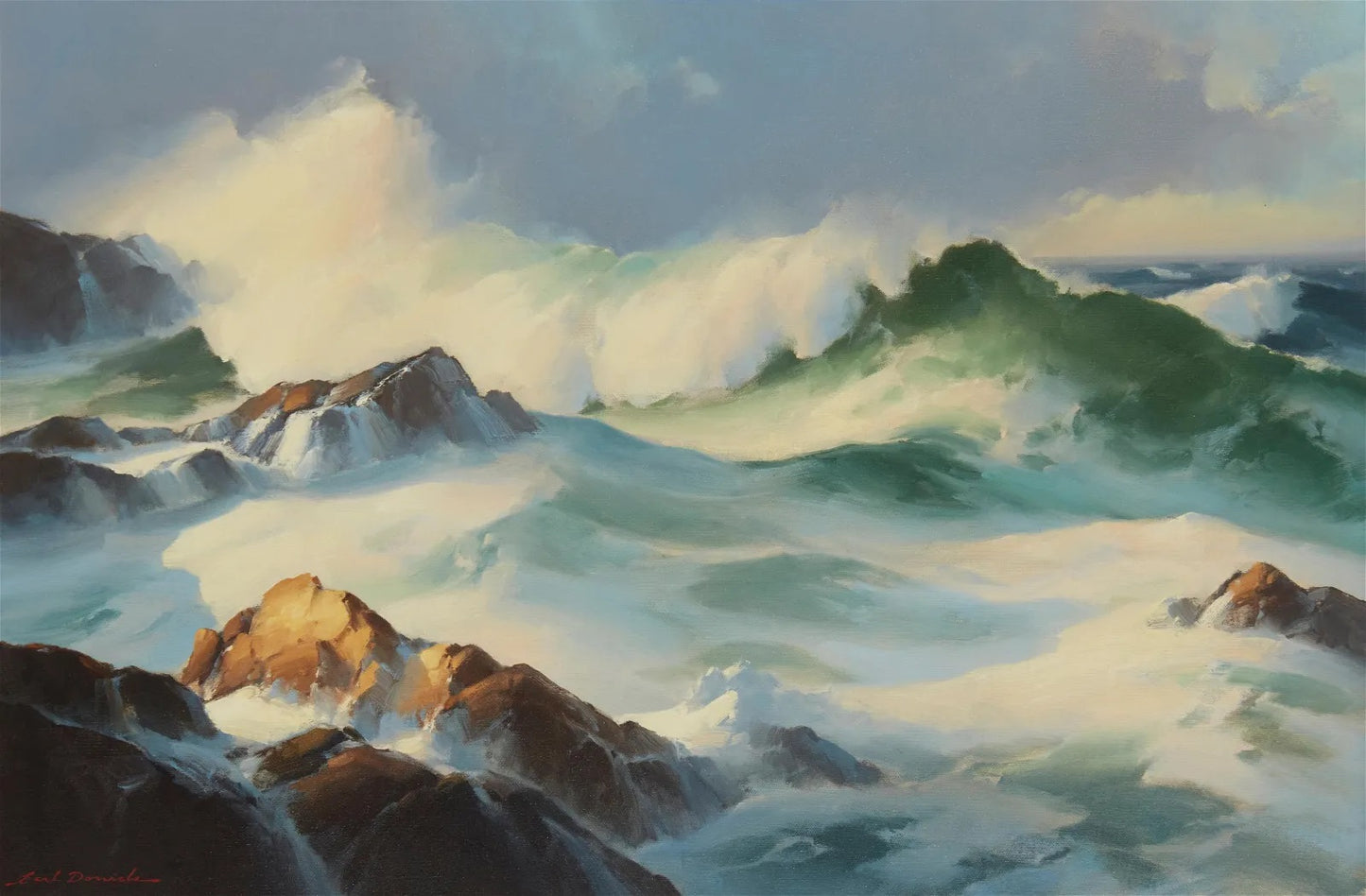 Earl Daniels - After the Gale 20" x 30"