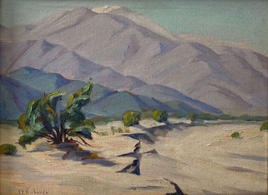 J.F. Richards - Desert Landscape 12" x 16"