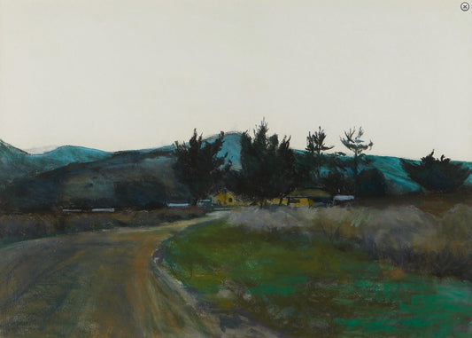 Robert "Bobbie" McKibbin - Distant Blue Hills 29” x 40.5”