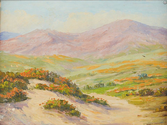 Herman Rose - Untitled (Landscape) 12” x 15.5"