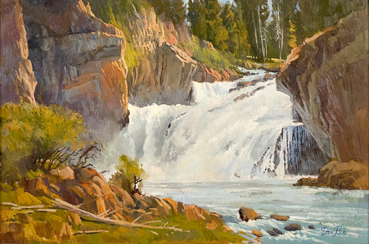 Don Ricks - Waterfall 24" x 36"